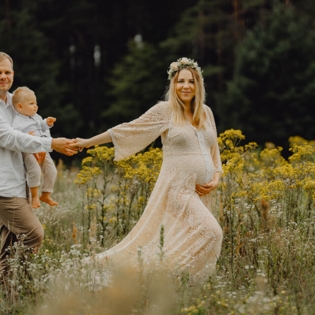 sesja ciążowa z partnerem
